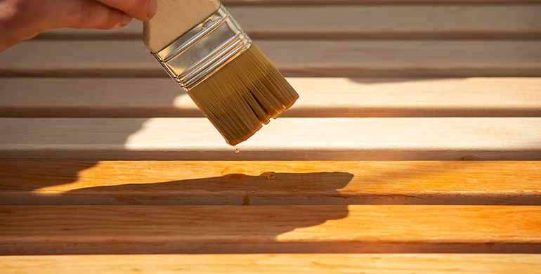 Pintura de deck Talisma Contruções