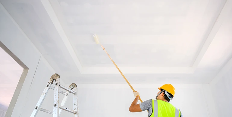 Pintura de forro de drywall Talisma Contruções