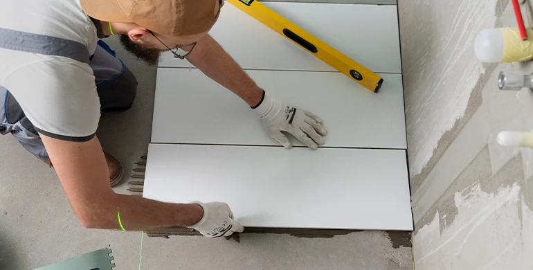 Colocação de azulejos Talisma Contruções